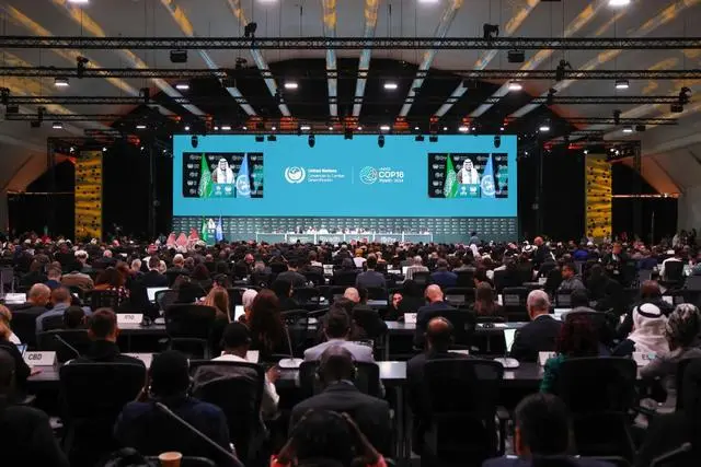 UNCCD COP16在沙特首都利雅得開幕，力鼎清道夫在中國館展出！1